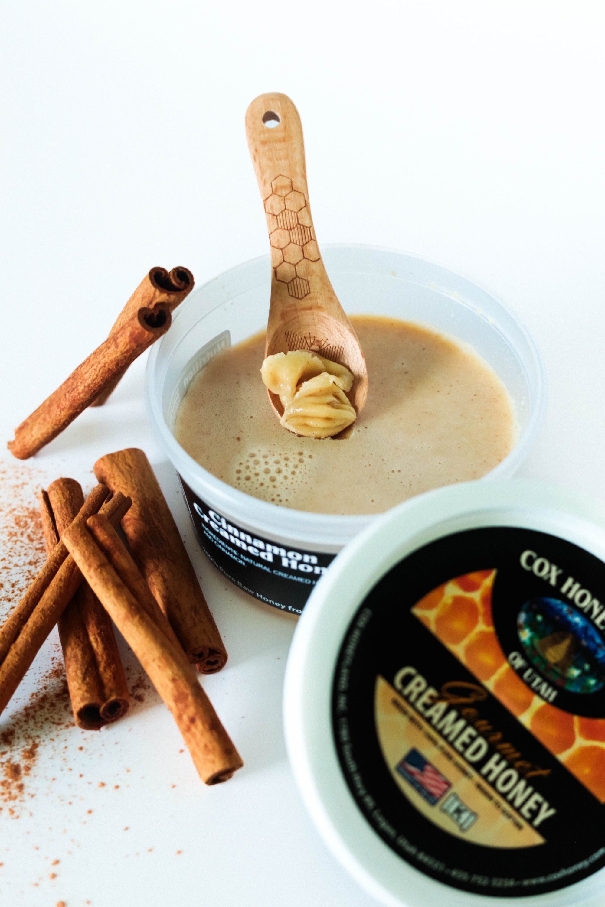 Flavored Creamed Honey Tub – Cox Honeyland & Gifts