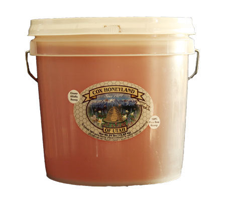 24 lb Pure Honey Bucket – Cox Honeyland & Gifts