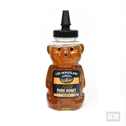 Honey！ Pure Texas Wildflower Honey 12 oz. Bear Squeeze Bottle