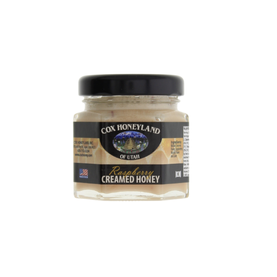 2 oz Creamed Honey Honeycomb Jar – Cox Honeyland & Gifts