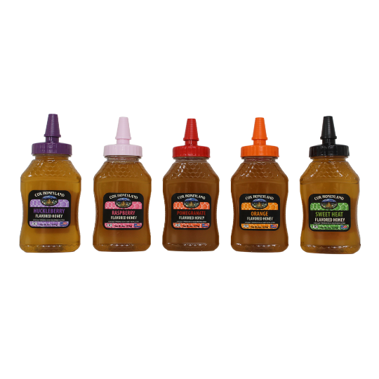 8oz Squeeze Flavored Honey – Cox Honeyland & Gifts