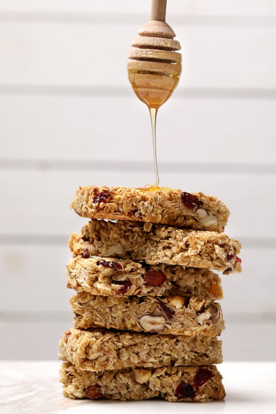 Apricot Honey Oat Bar Cookies - Low Fat/No Fat