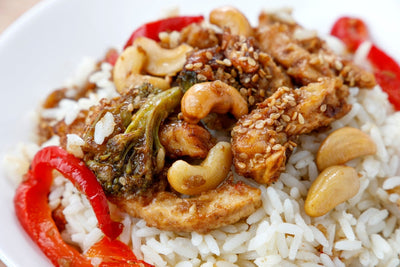 Teriyaki Cashew Chicken