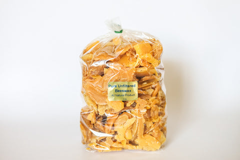 Pure Unfiltered Beeswax (Bulk Bagged Pieces)