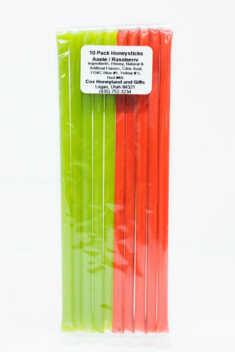 Flavored Honey Sticks (10 Pack - Multi-flavor Gift Pack)