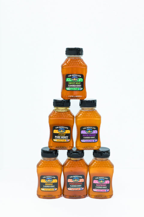 8 oz Squeeze Flavored Honey