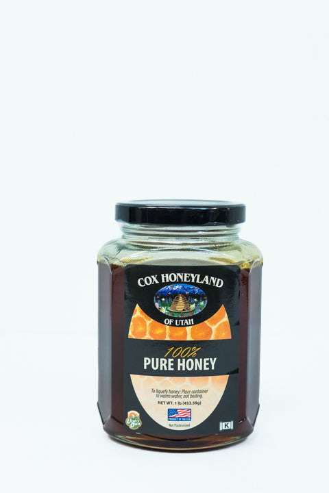 Raw Honey Glass Jar