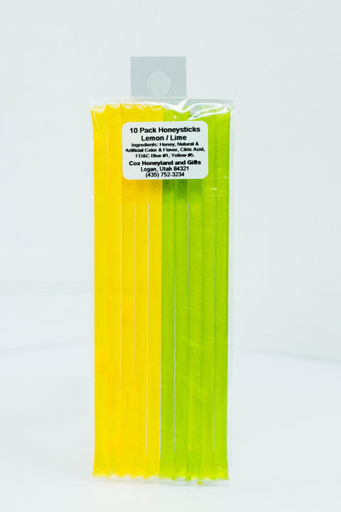 Flavored Honey Sticks (10 Pack - Multi-flavor Gift Pack)