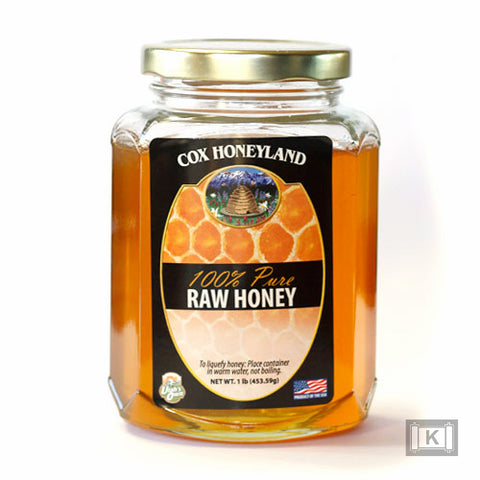Raw Honey Glass Jar