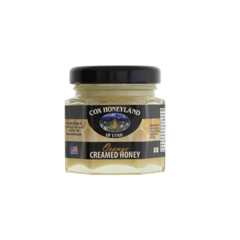 2 oz Creamed Honey Honeycomb Jar