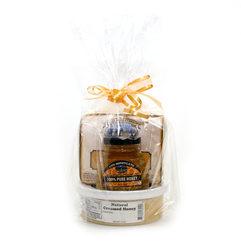 Creamed Honey Tub and Muffin Honey Wraps