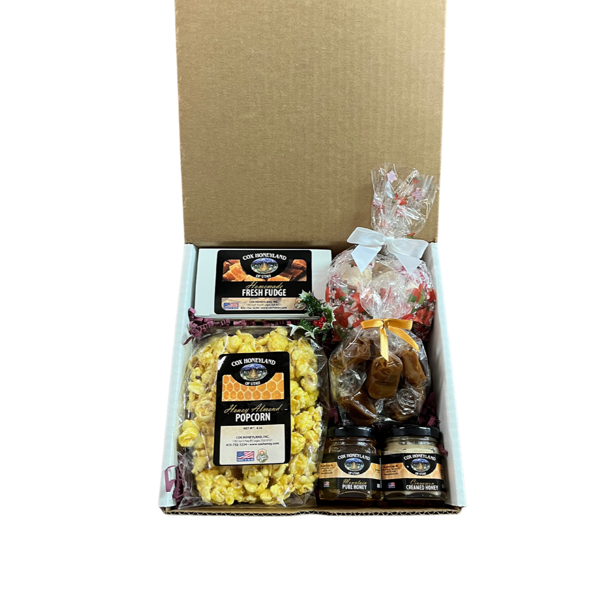 Cache Snack Sweet Cache Valley Snack Time Gift Box – Cox Honeyland & Gifts