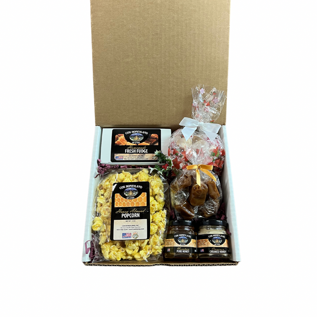 Sweet Cache Valley Snack Time Gift Box – Cox Honeyland & Gifts